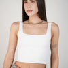 Mavie Seamless Tank Top – Sculpting Stretch Basic