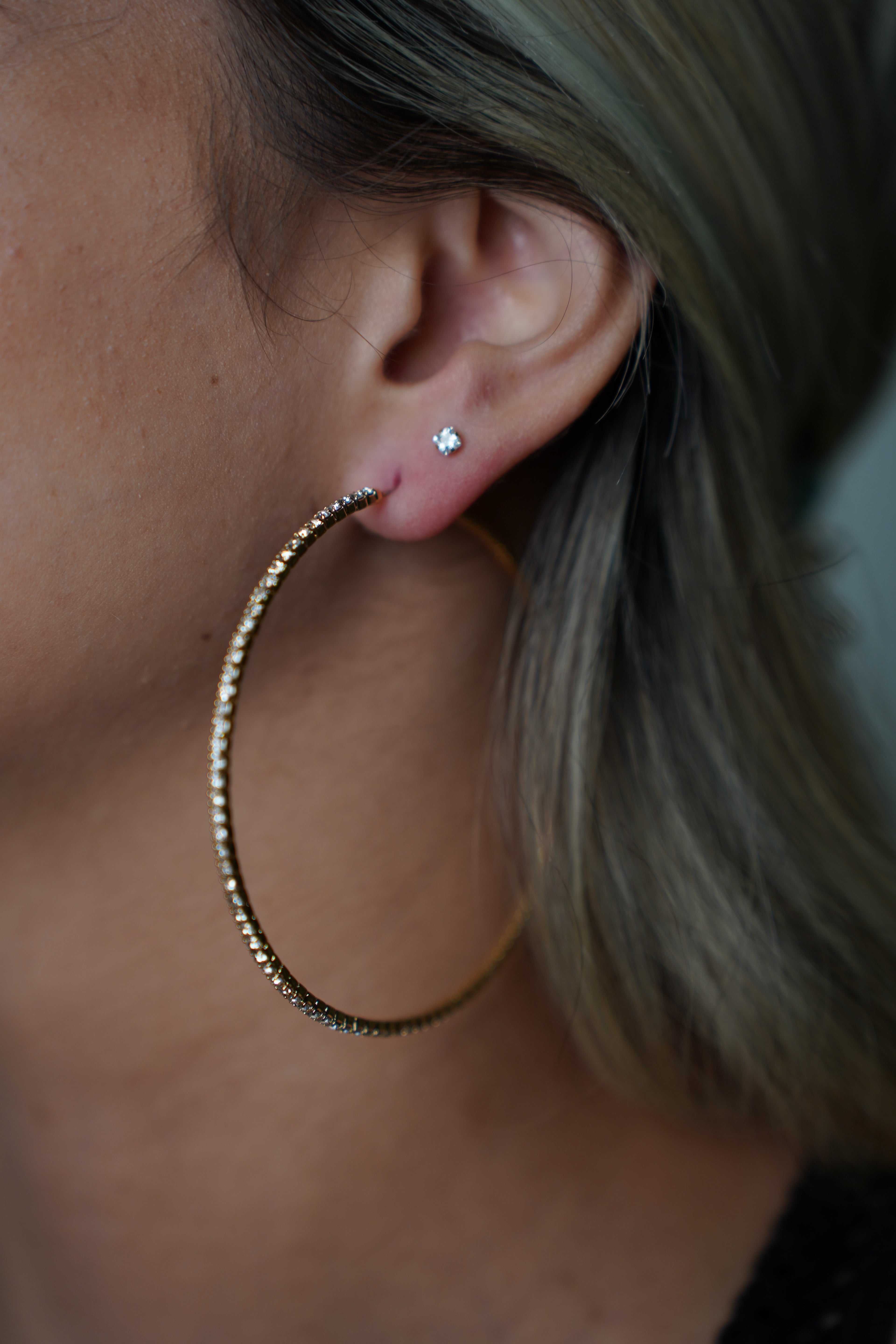 Make a wish hoops - Carema Boutique