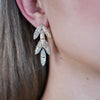 Kaelis Earrings – Luxe Sparkle with a Modern Edge