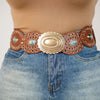 Eleni Thick Buckle Belt – Vintage Western Charm Meets Modern Style