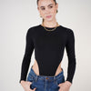 Naleen Highcut Longsleeve Bodysuit – Sleek Sculpting High-Cut Essential
