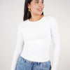 Xalei Basic Round Neck Long Sleeve – Smooth, Sleek & Essential