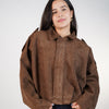 Yavine Suede Jacket – Luxe Soft Oversized Suede Layer