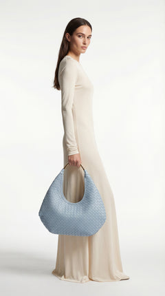 Bolso con patrón tejido Zol