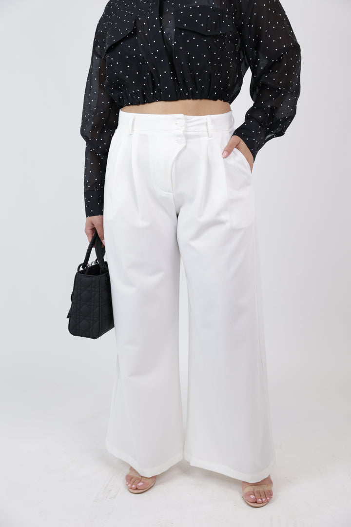 Koro Asymmetrical Detail Trousers