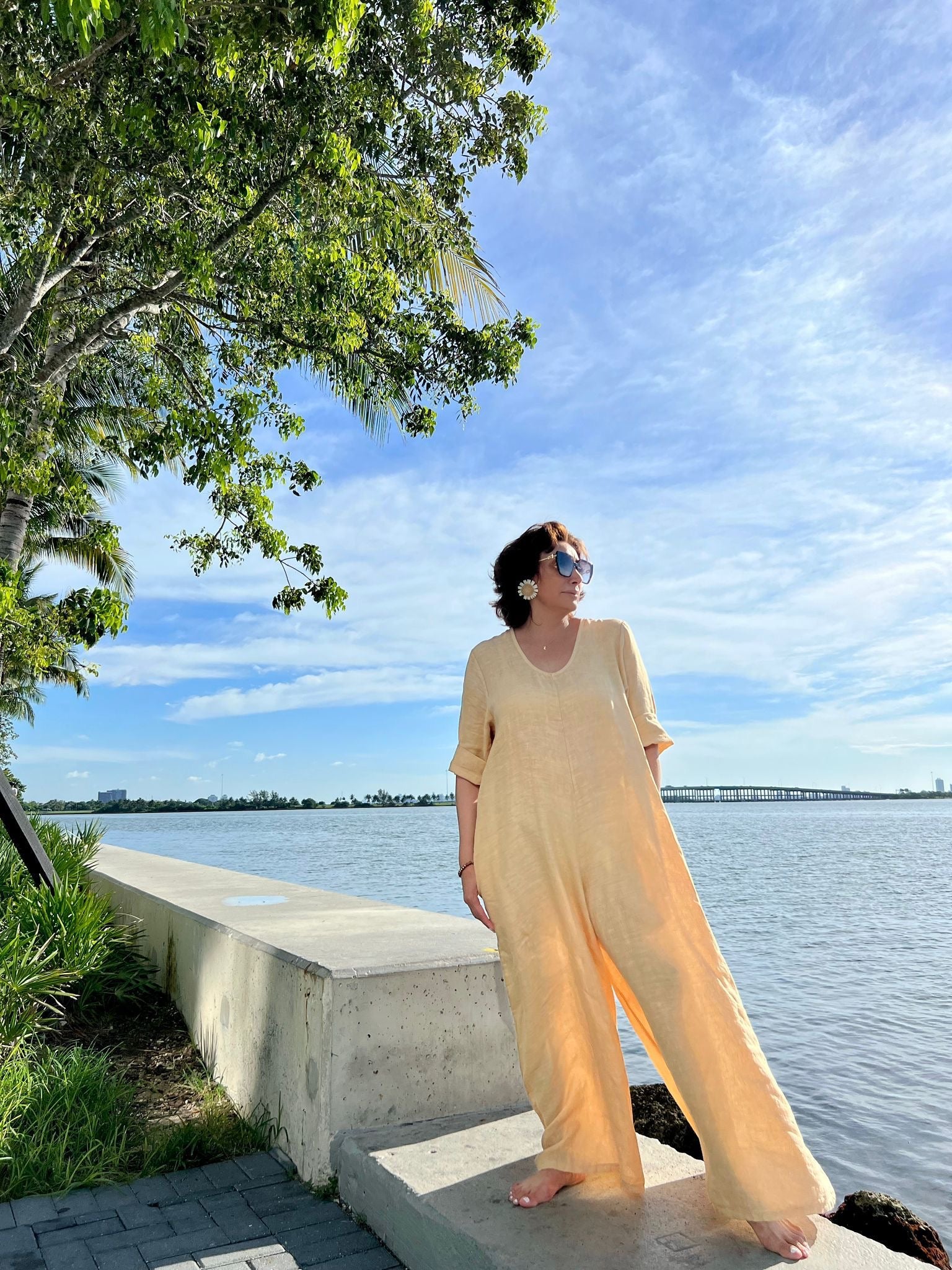 Adelina Linen Jumpsuit