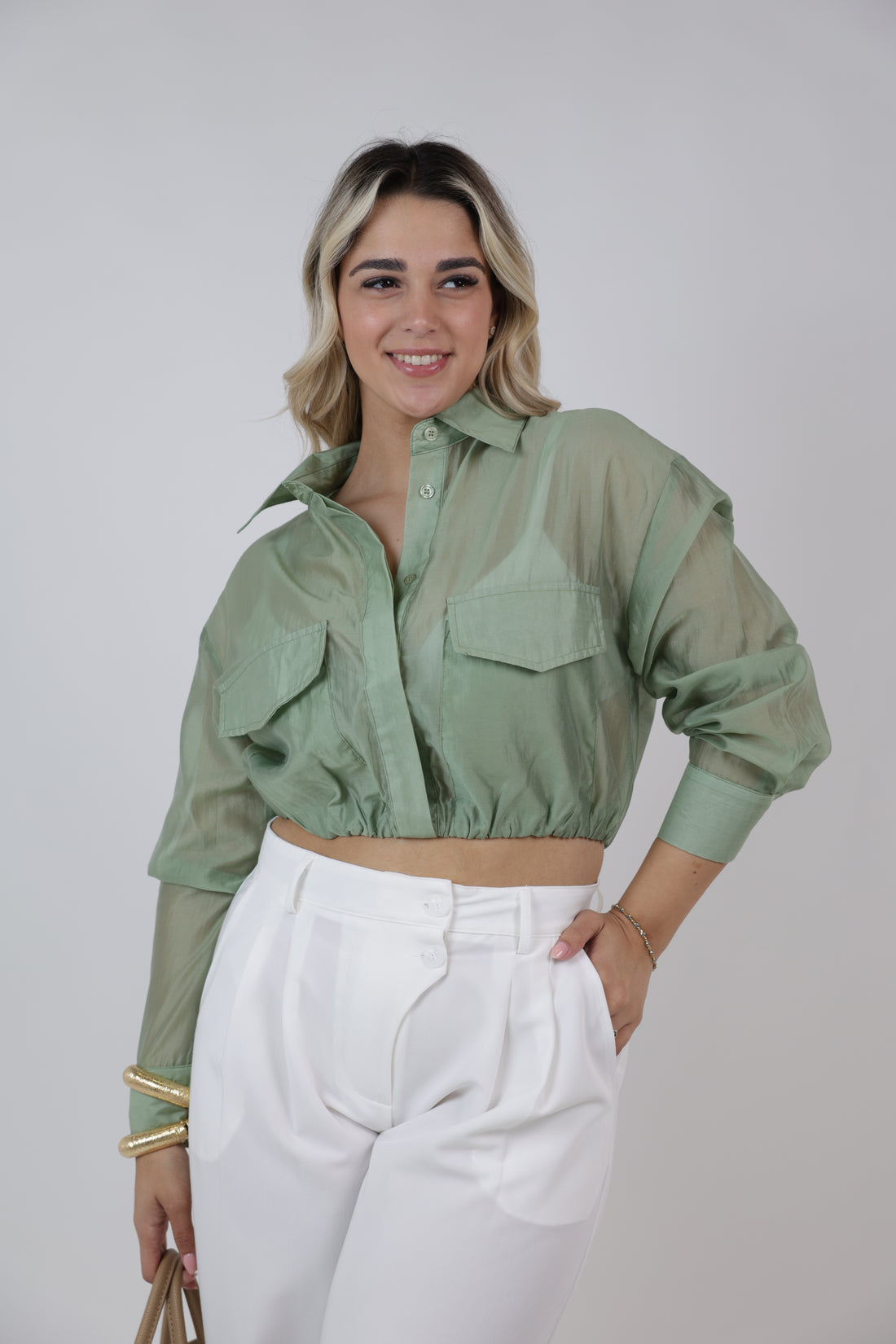 Ovia Sheer Crop Tops – Light, Airy, and Effortlessly Chic