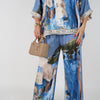 Ryvian Stamped Silk Set – Artistic Luxe Two-Piece