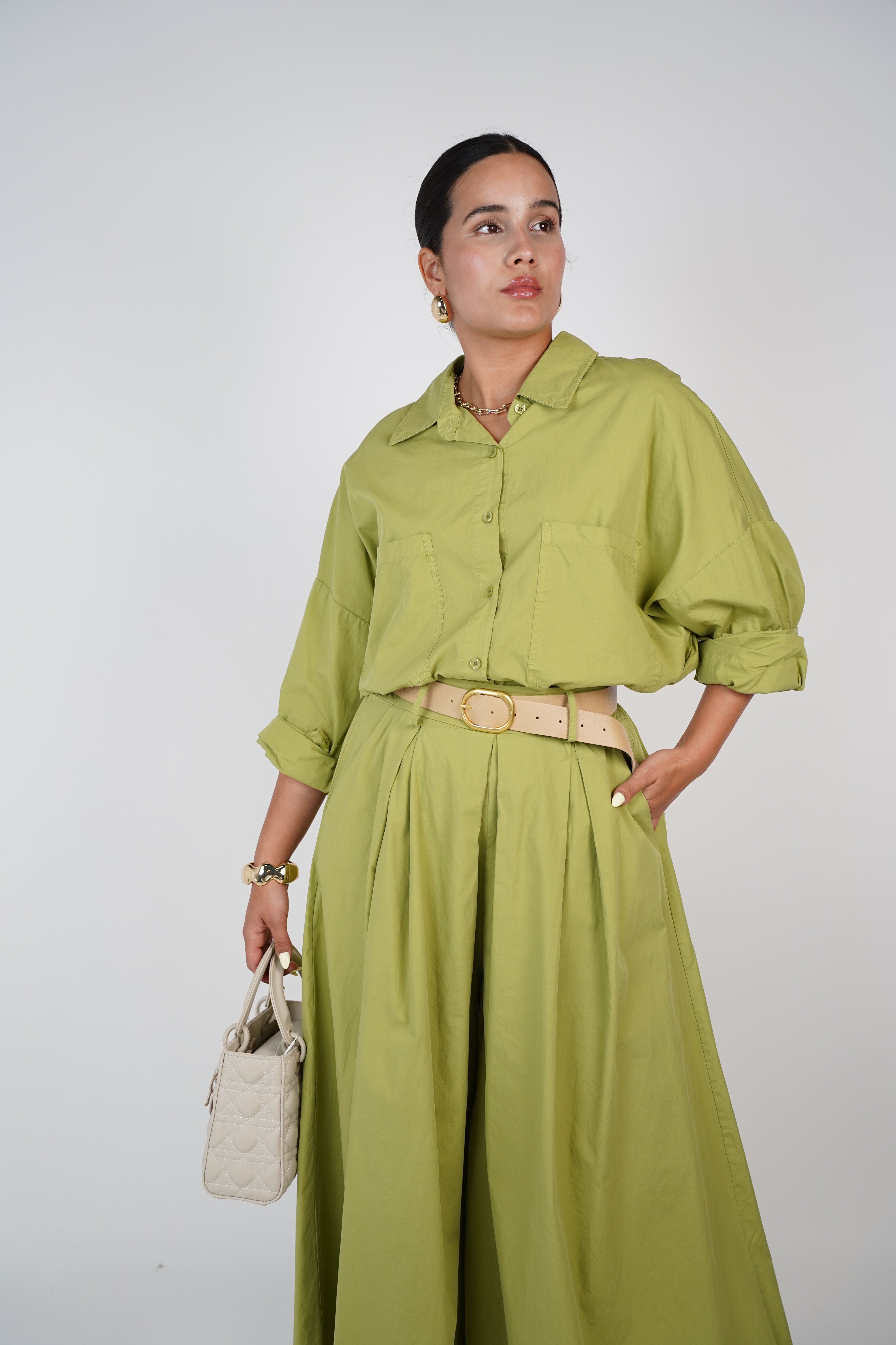 Narie Oversized Button Down – Effortless, Clean, and Timeless