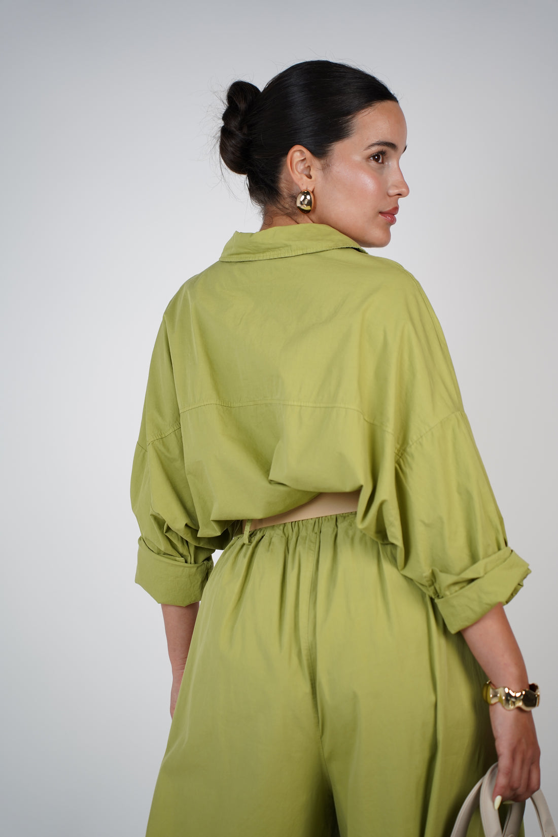 Narie Oversized Button Down – Effortless, Clean, and Timeless