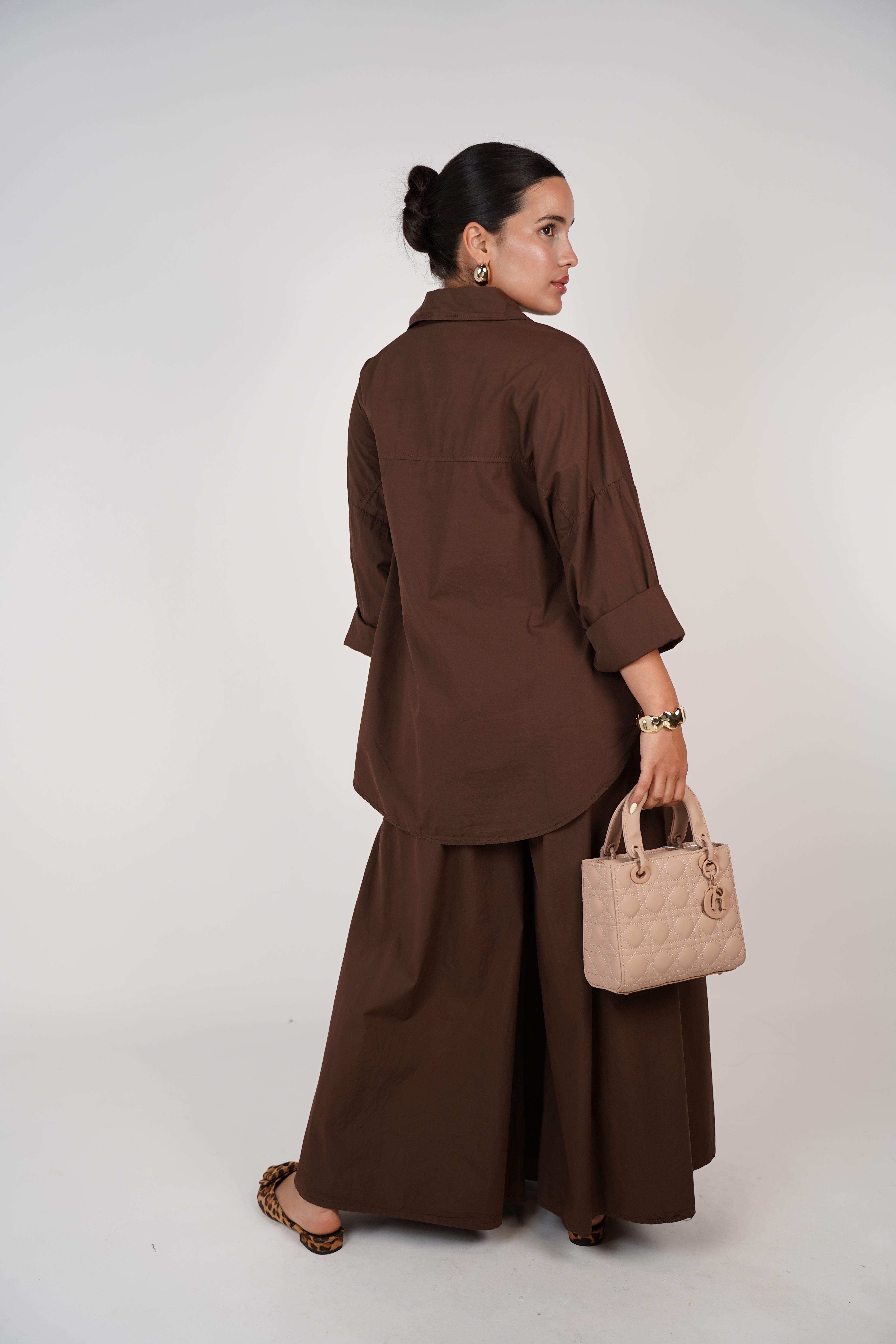 Narie Oversized Button Down – Effortless, Clean, and Timeless