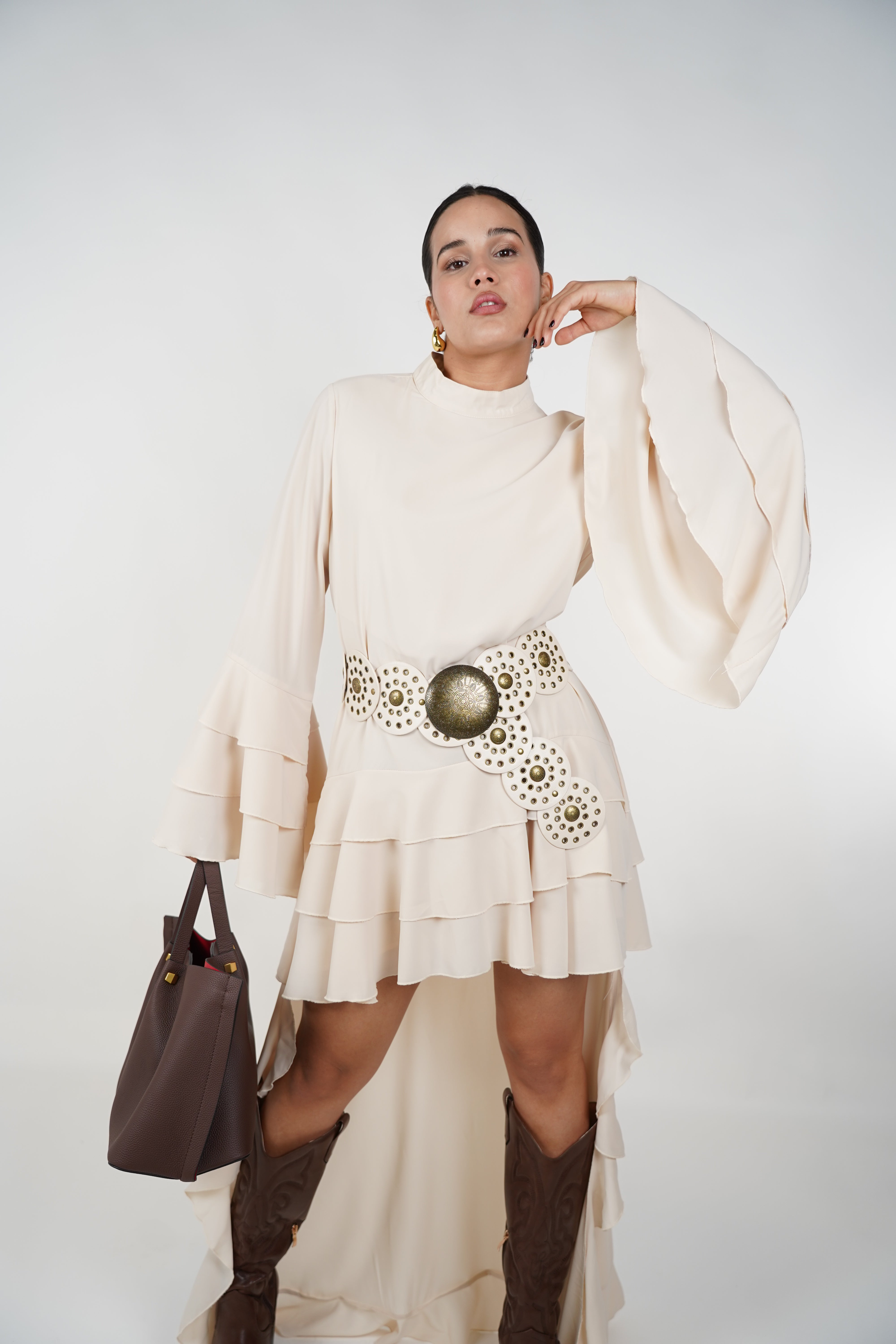 Country Girl Maxi Dress – Western Elegance Meets Modern Style