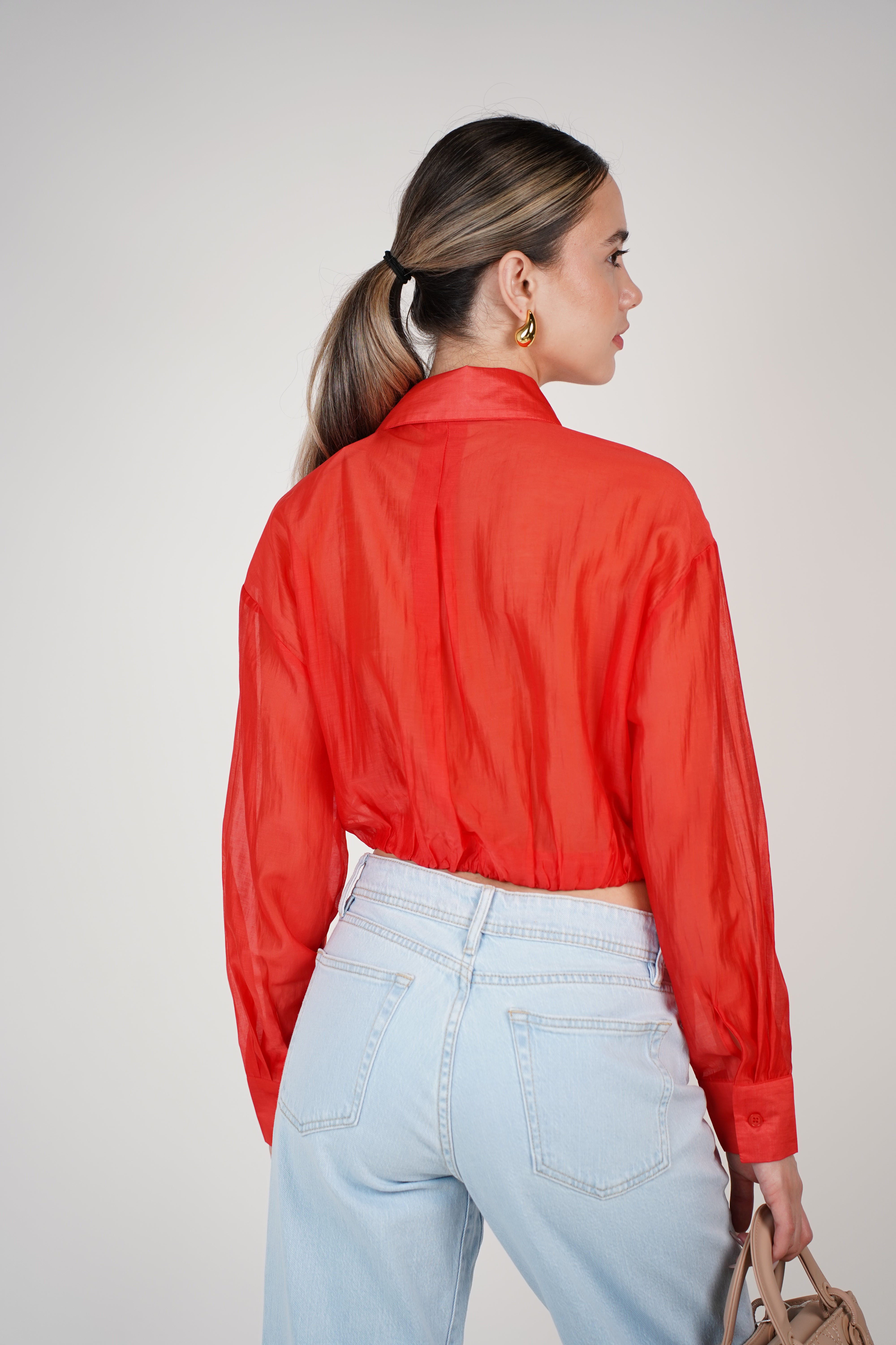 Ovia Sheer Crop Tops – Light, Airy, and Effortlessly Chic