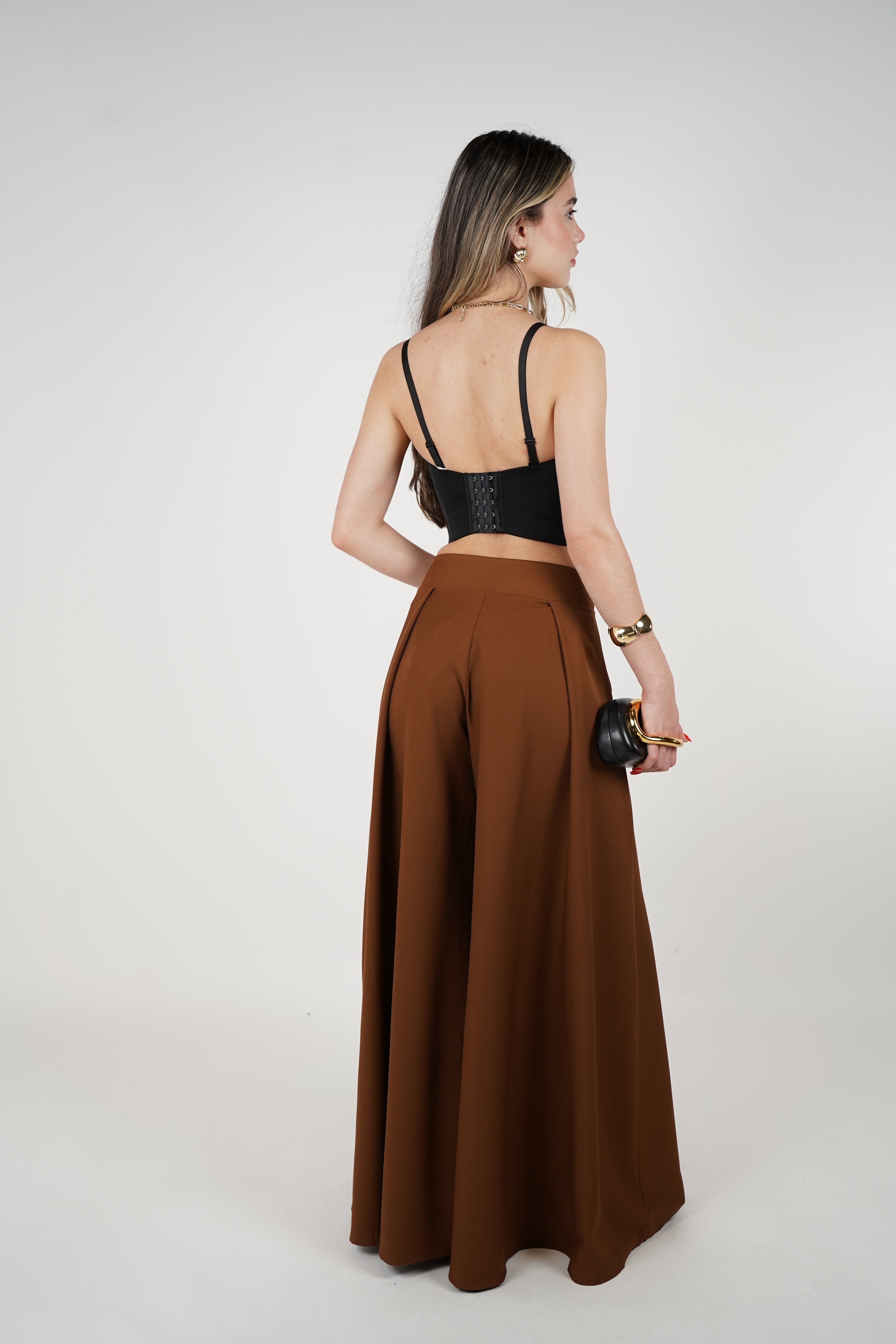 Norelia Palazzo Pants – Flowy High-Waist Silhouette for Effortless Chic