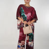 Lorie Silk Pants Set – Luxe Comfort with Artistic Flair