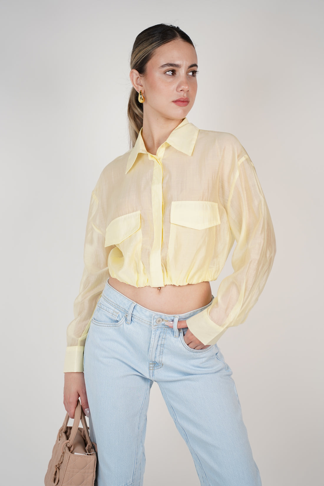 Ovia Sheer Crop Tops – Light, Airy, and Effortlessly Chic