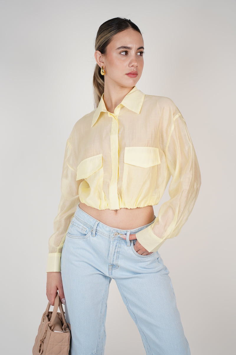 Ovia Sheer Crop Tops – Light, Airy, and Effortlessly Chic