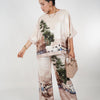 Lorie Silk Pants Set – Luxe Comfort with Artistic Flair