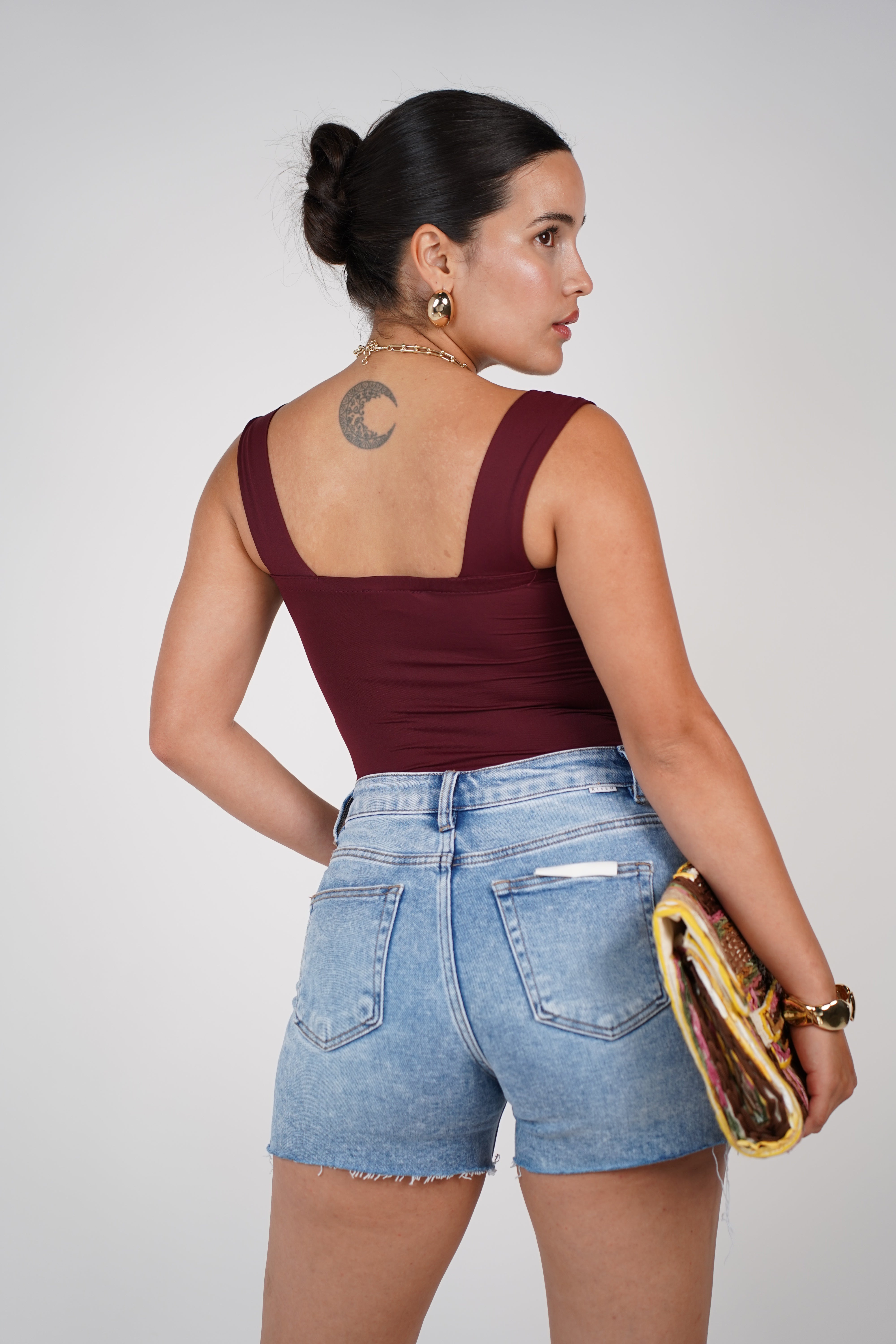 Domi High Rise Shorts – Effortlessly Cool Denim Vibe