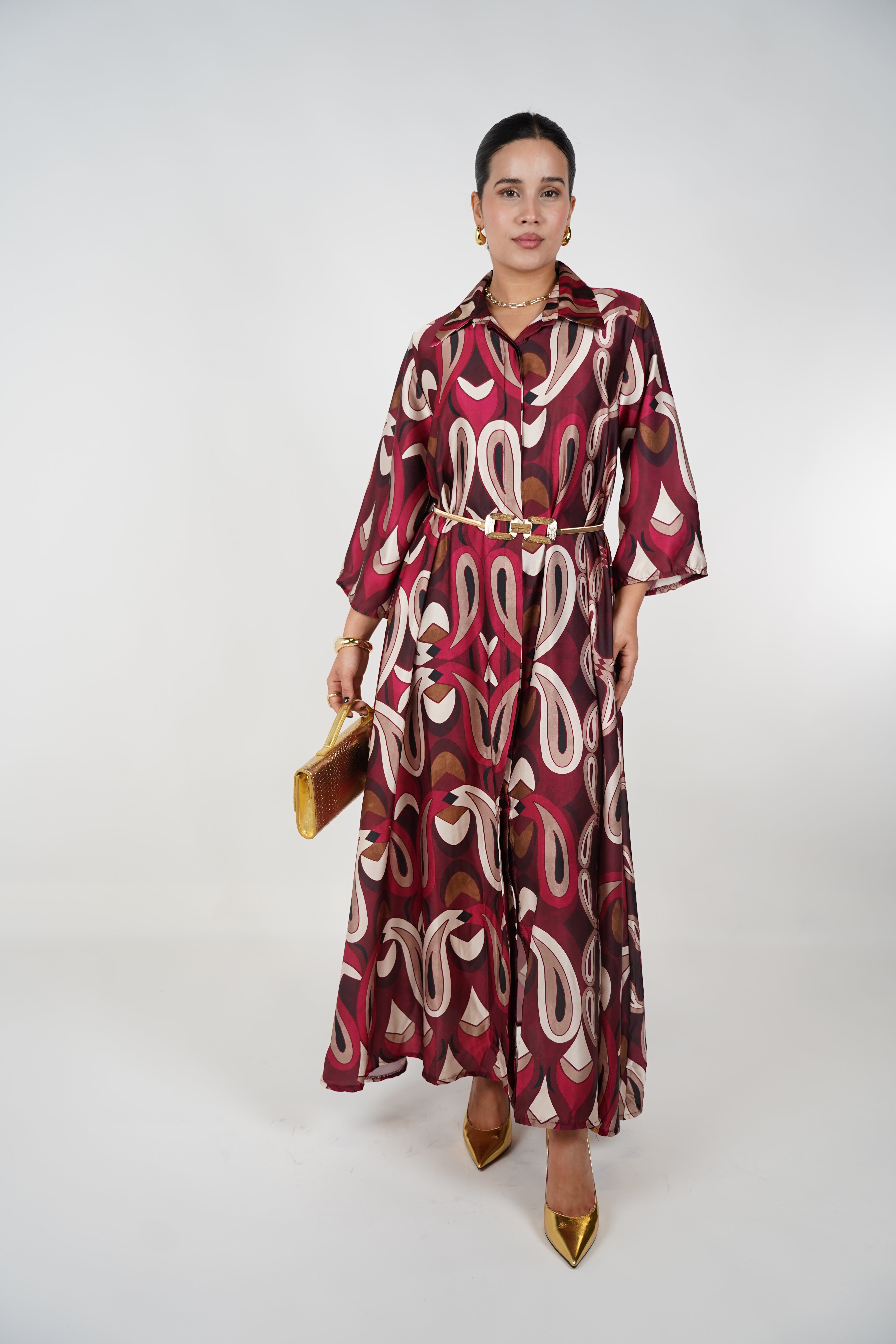 Ciela Maxi Dress – Flowing Elegance in Bold Prints