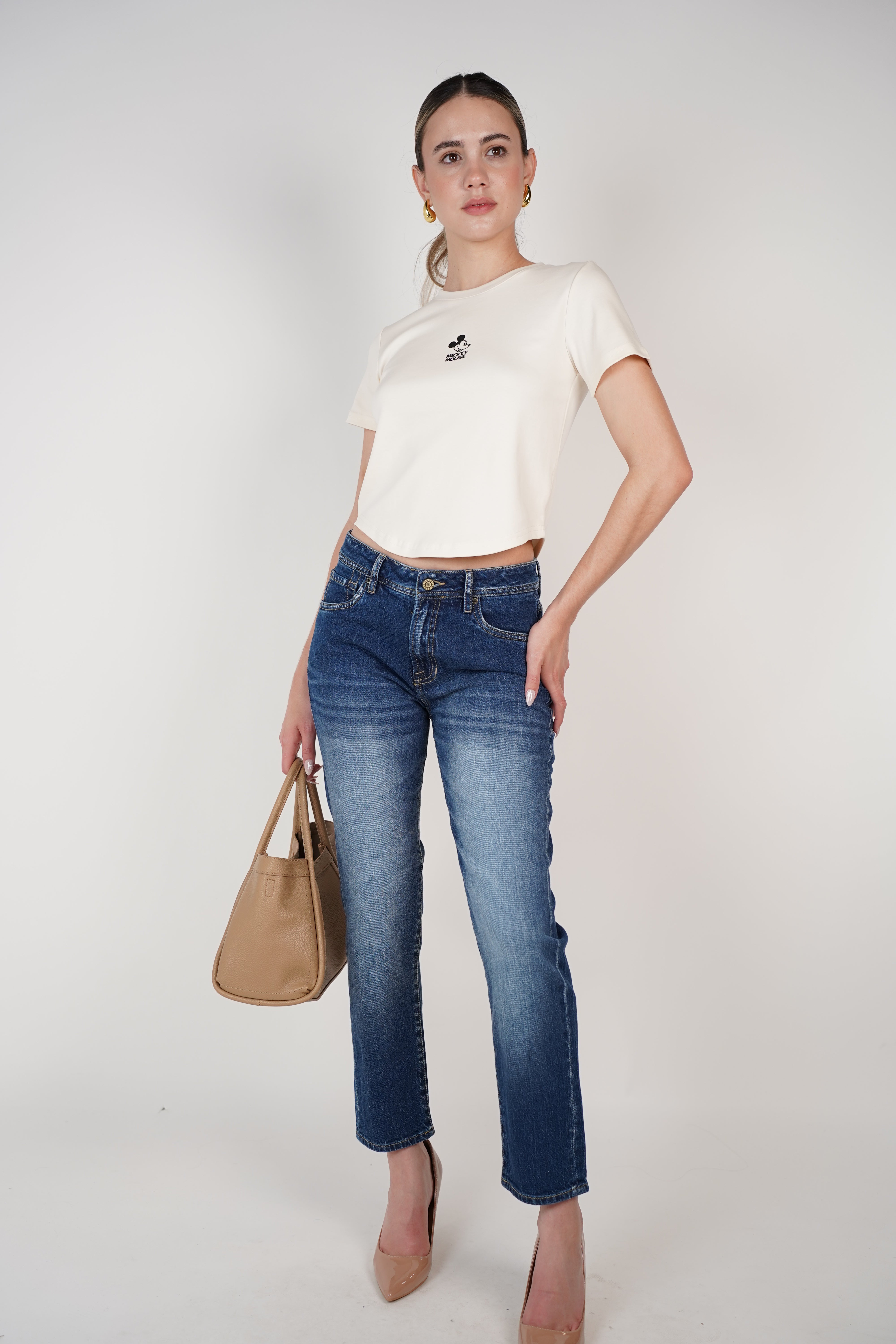 Meli Straight Leg Jean – Classic Cut, Structured Fit
