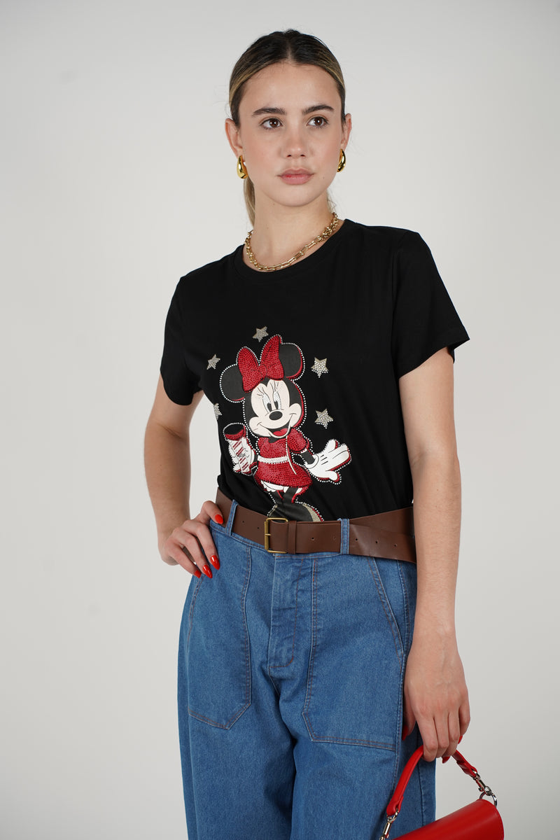 Minnie Coffee Tee – A playful twist on casual comfort
