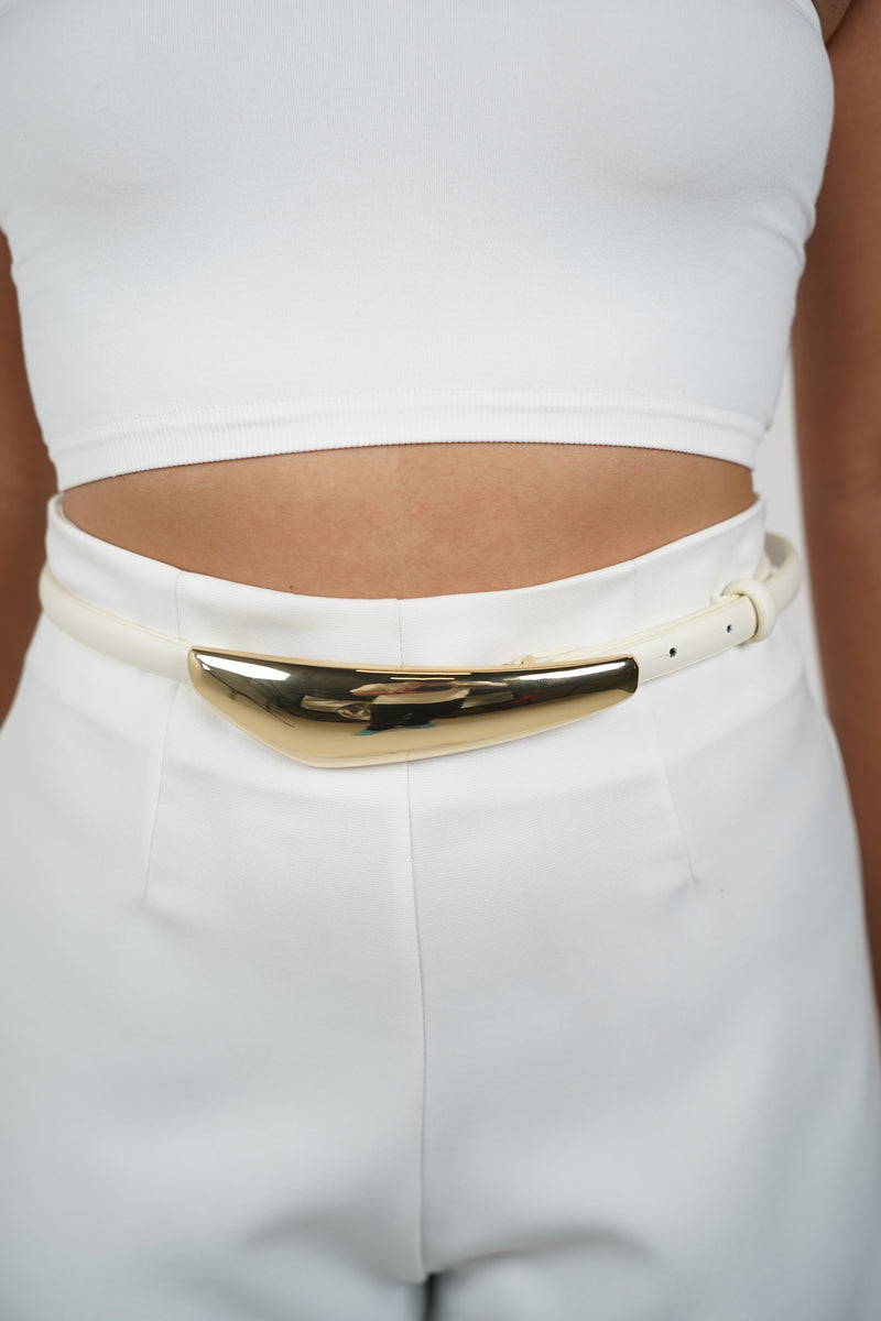 Mirel Thin Belt – Sleek Minimalism with Polished Detail