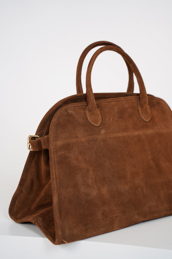 Alari Suede Tote Bag – Effortless Luxury Meets Everyday Functionality