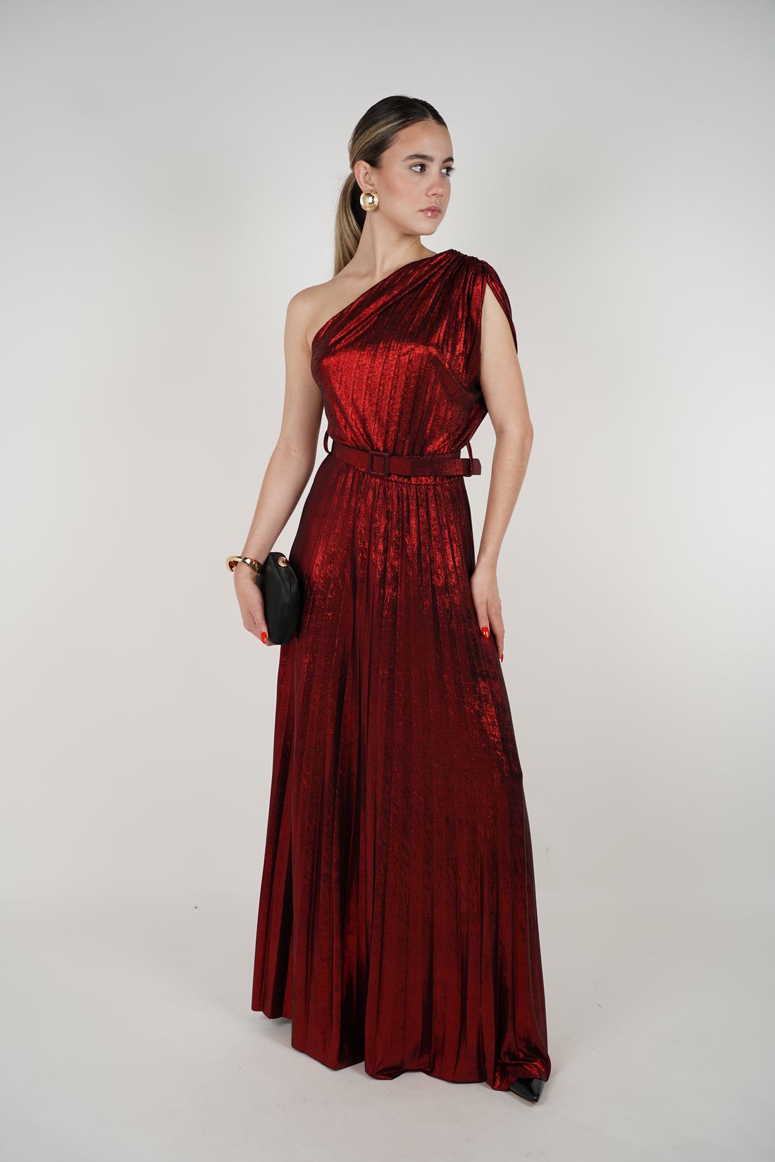 Vestido laminado Mavis