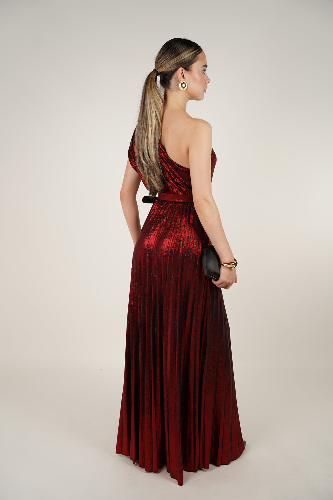 Vestido laminado Mavis