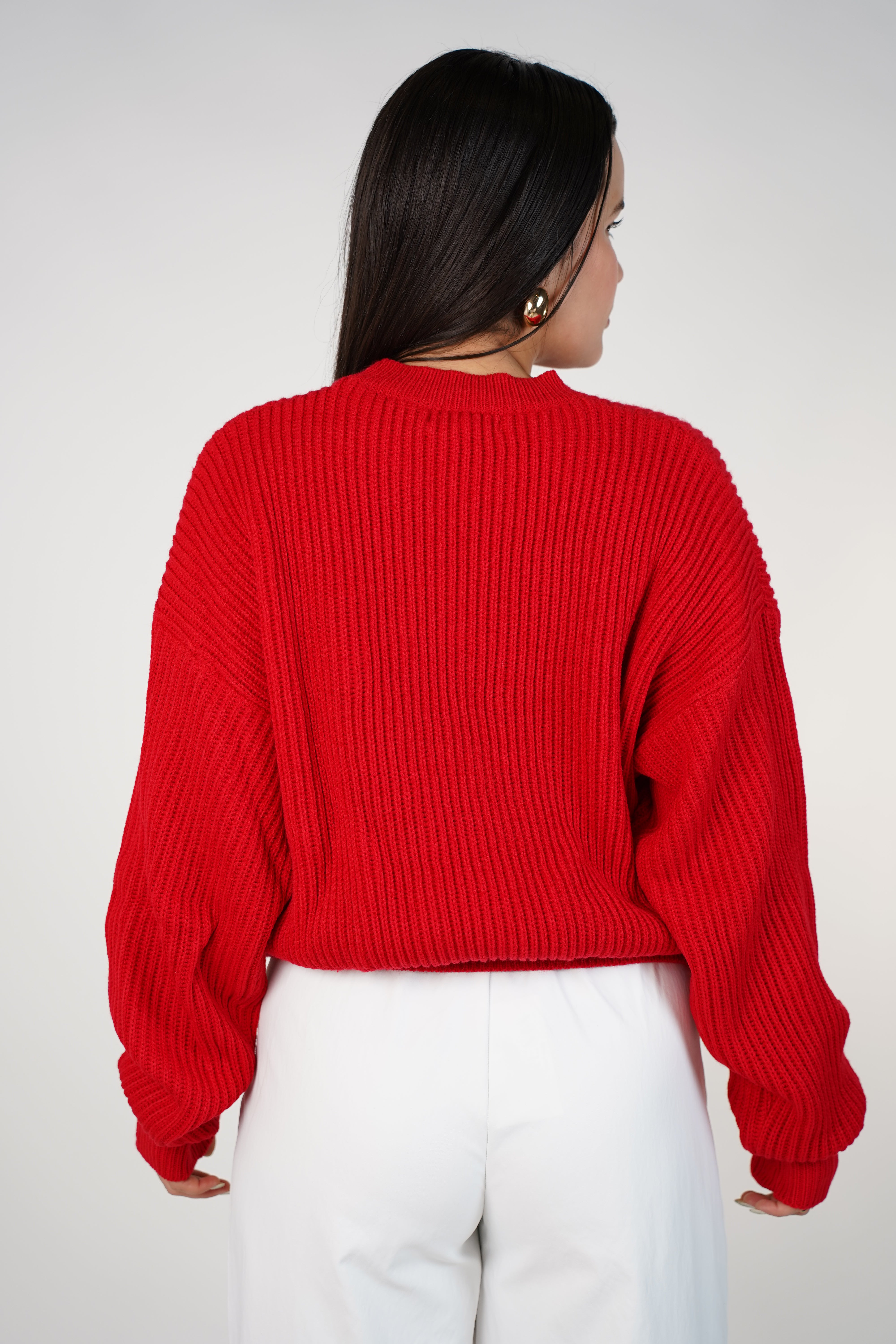 Merry Christmas Santa Sweater – Festive Knit Holiday Essential