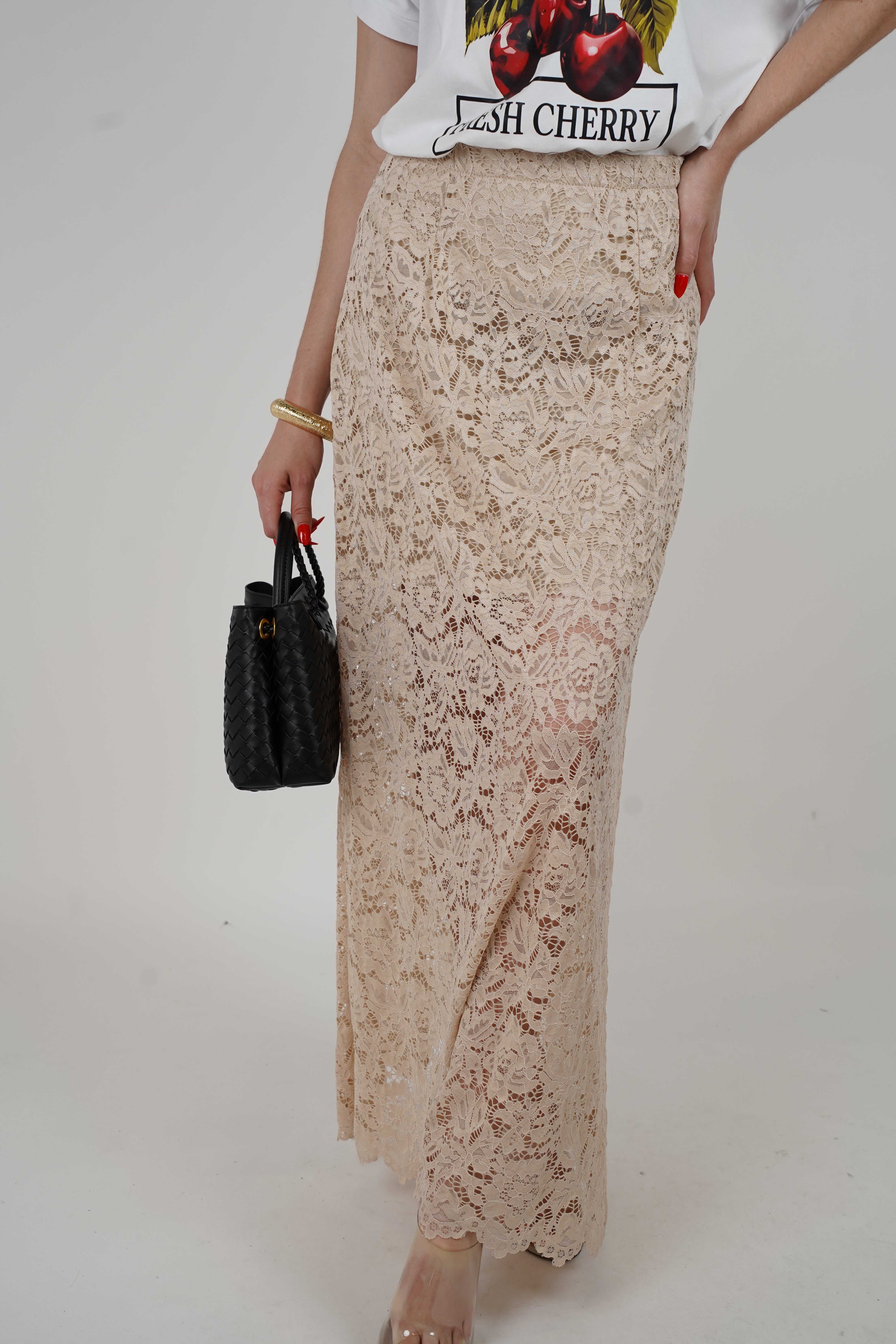 Yeva Lace Skirt – Sheer Elegance