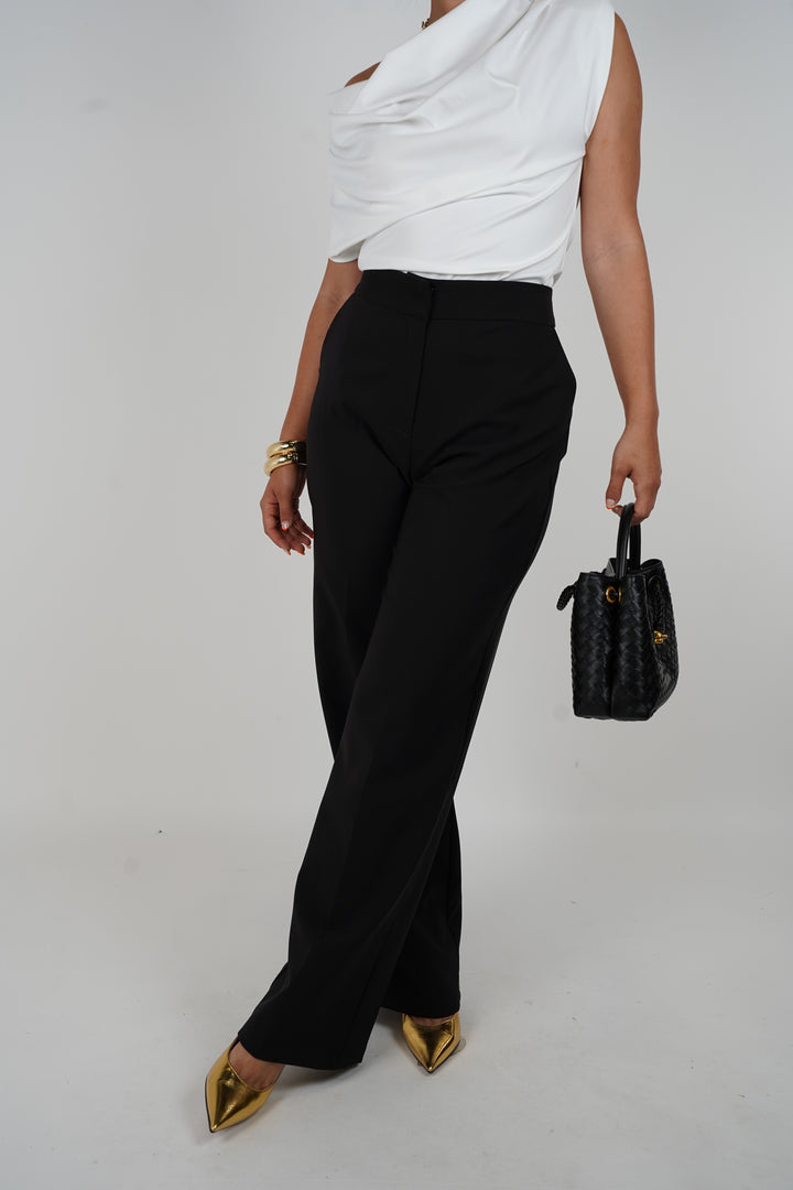 Caroline Pants – Classic Wide-Leg Tailoring