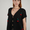 Cherries Sweater Vest – Sweet, Soft & Playfully Chic