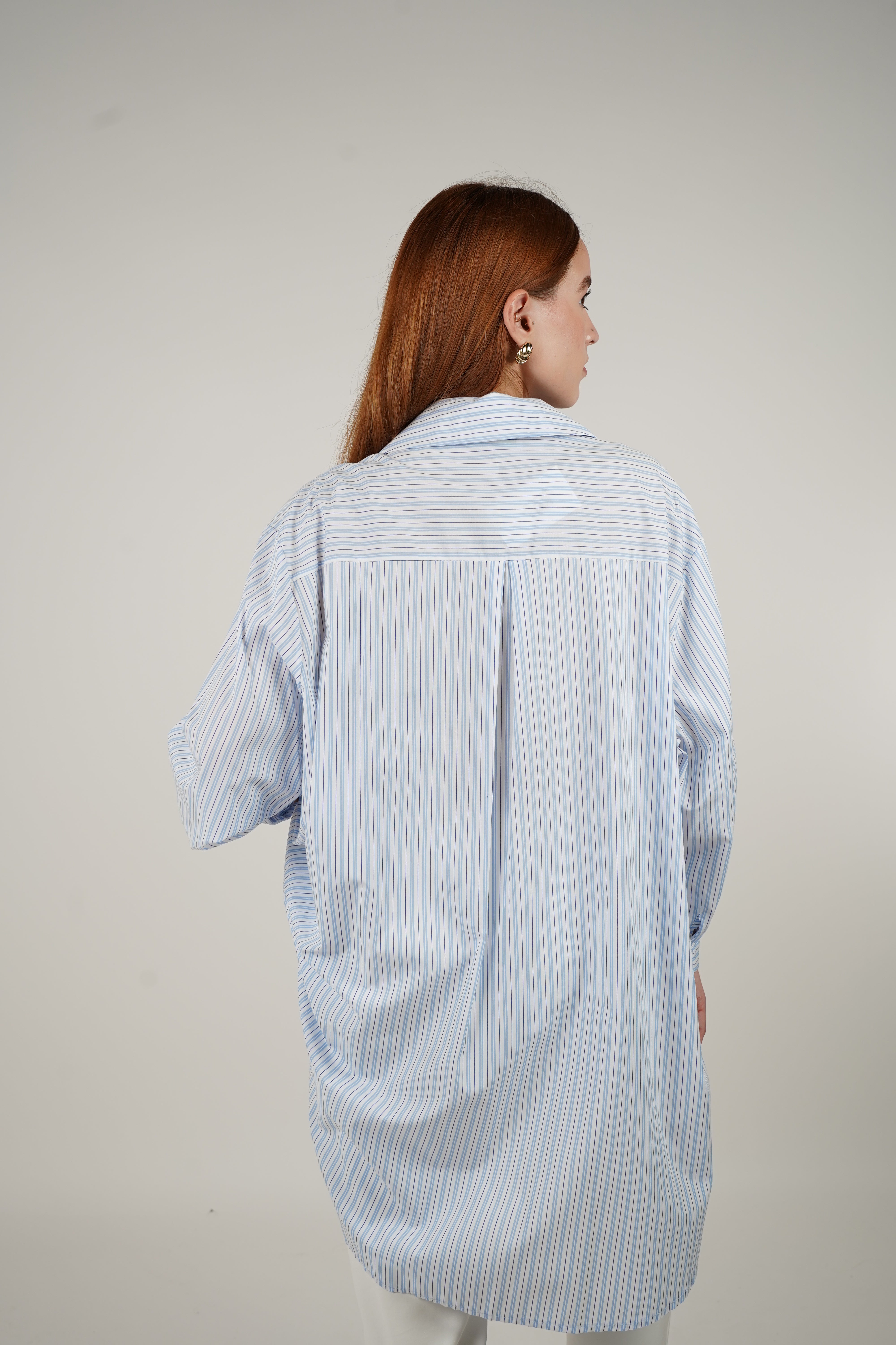 Osito Button Down – Playful Stripes with a Cute Twist