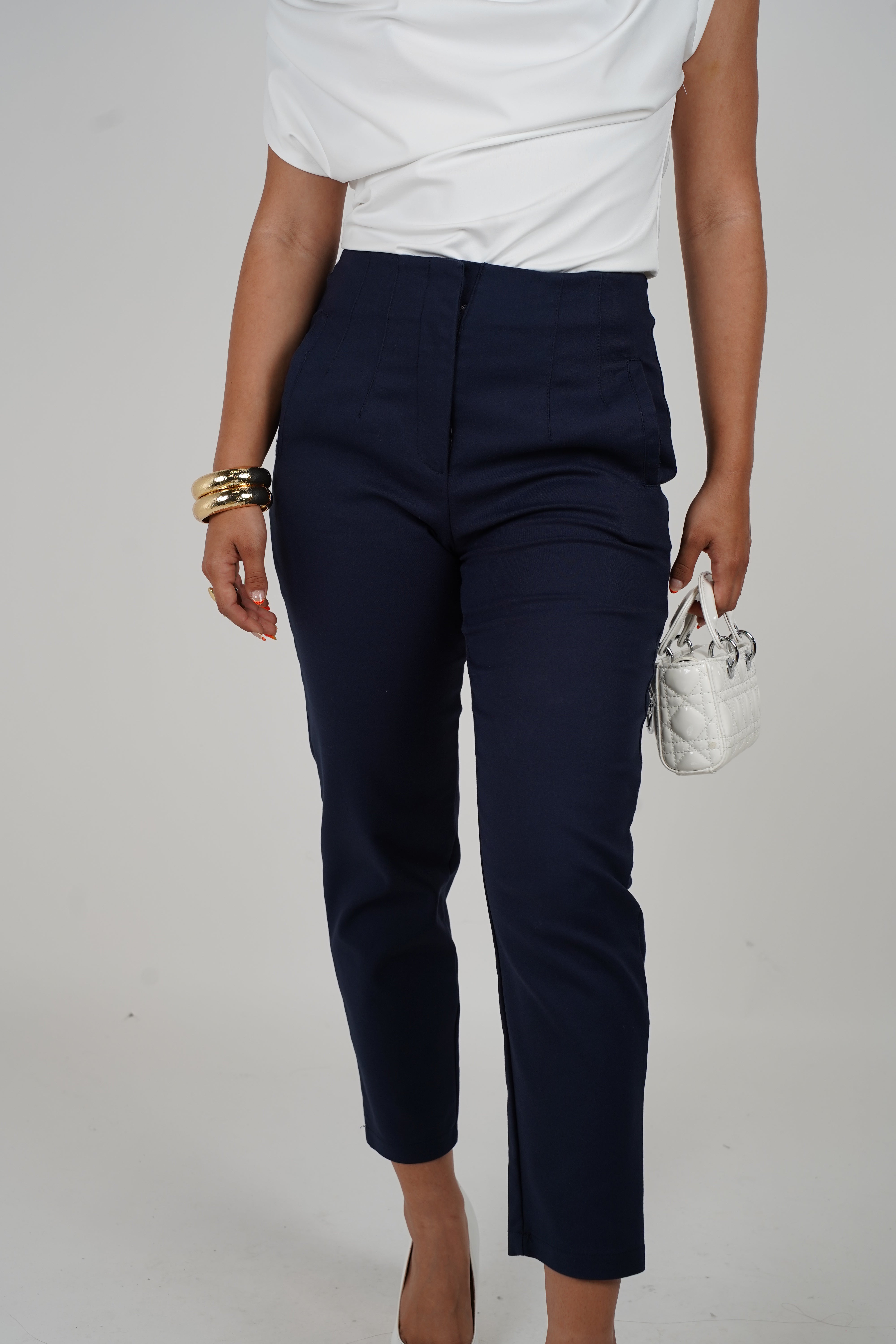 Emily Pants – Sleek Tailored Fit in Multiple Colors