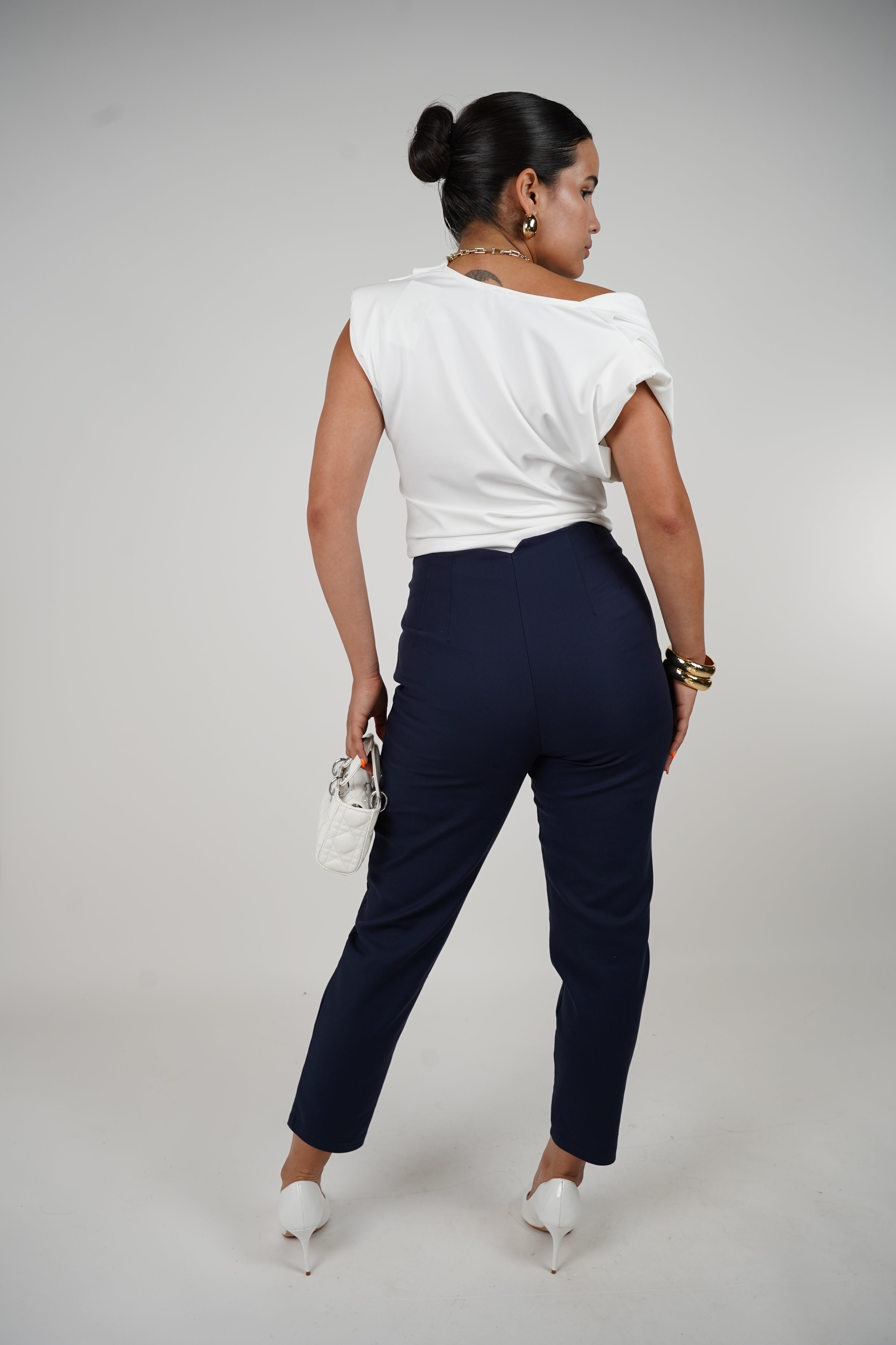 Emily Pants – Sleek Tailored Fit in Multiple Colors