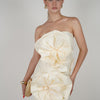 Aly Flower Dress – Bold Blooms, Elegant Statement
