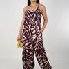 Raina Zebra Jumpsuit Joggers – Bold Print Meets Effortless Style