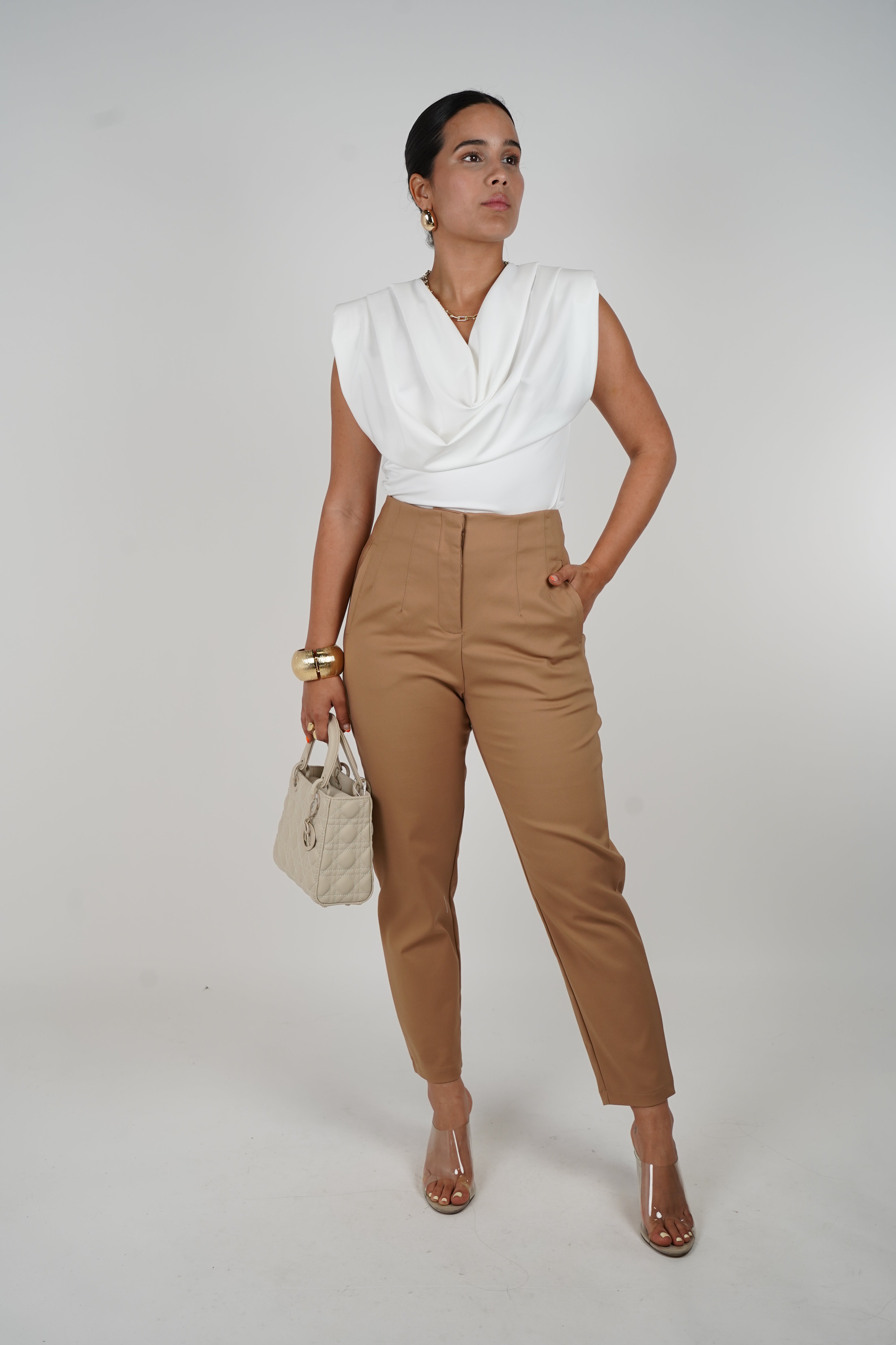 Emily Pants – Sleek Tailored Fit in Multiple Colors