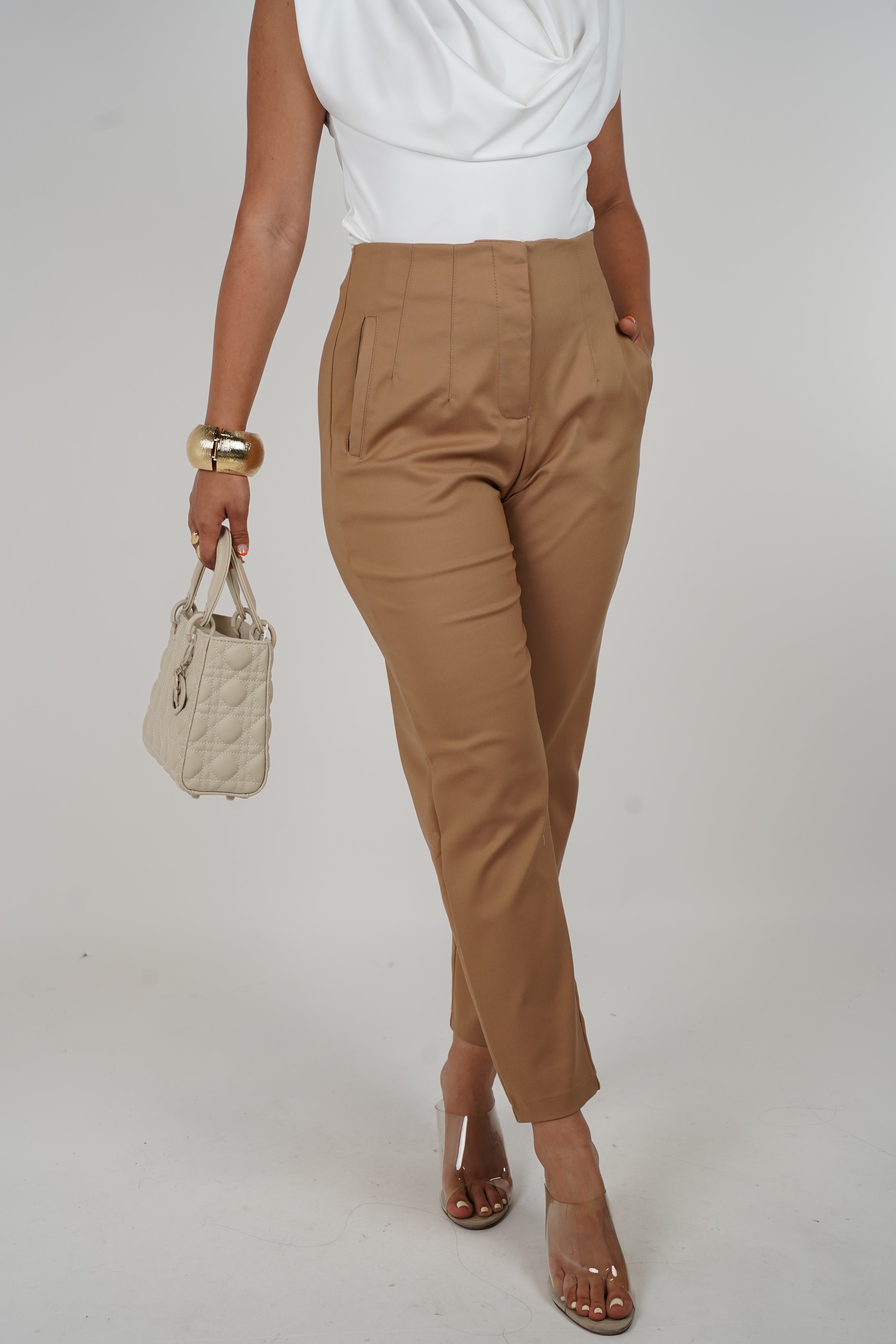 Emily Pants – Sleek Tailored Fit in Multiple Colors