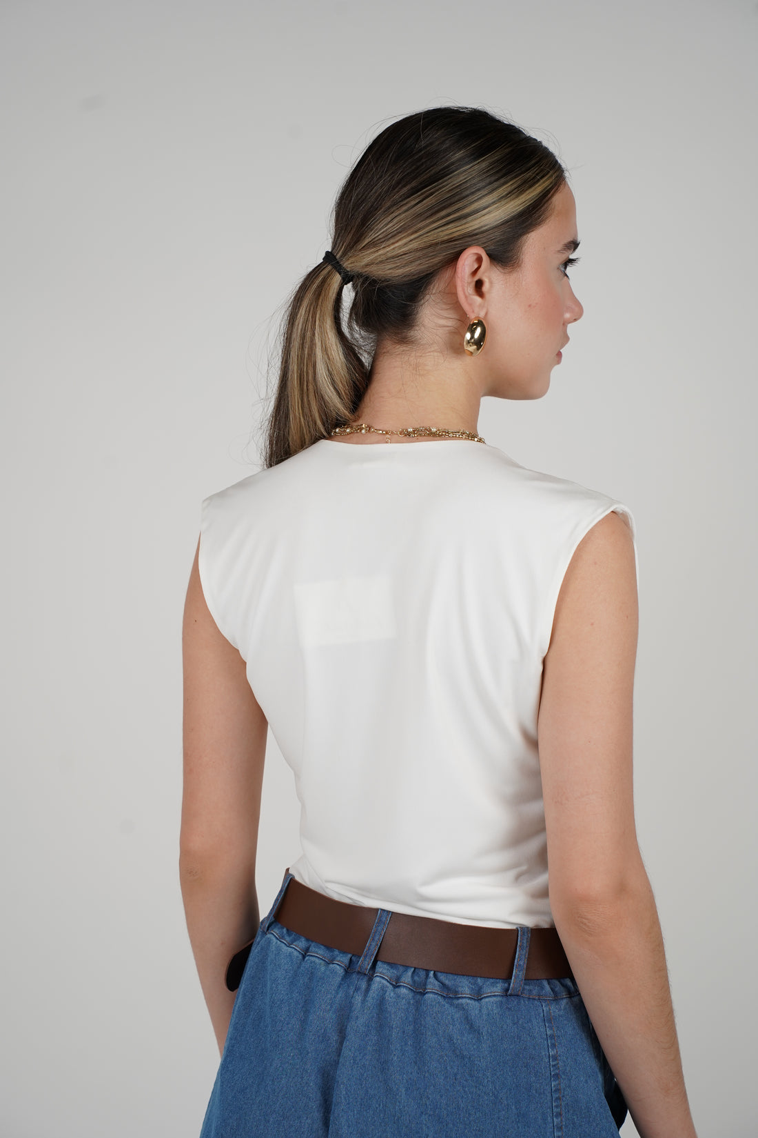 V Neck Bodysuit – Sleek, Sculpted & Timeless