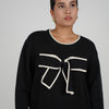 Leia Bow Sweater – Classic Knit with a Feminine Twist