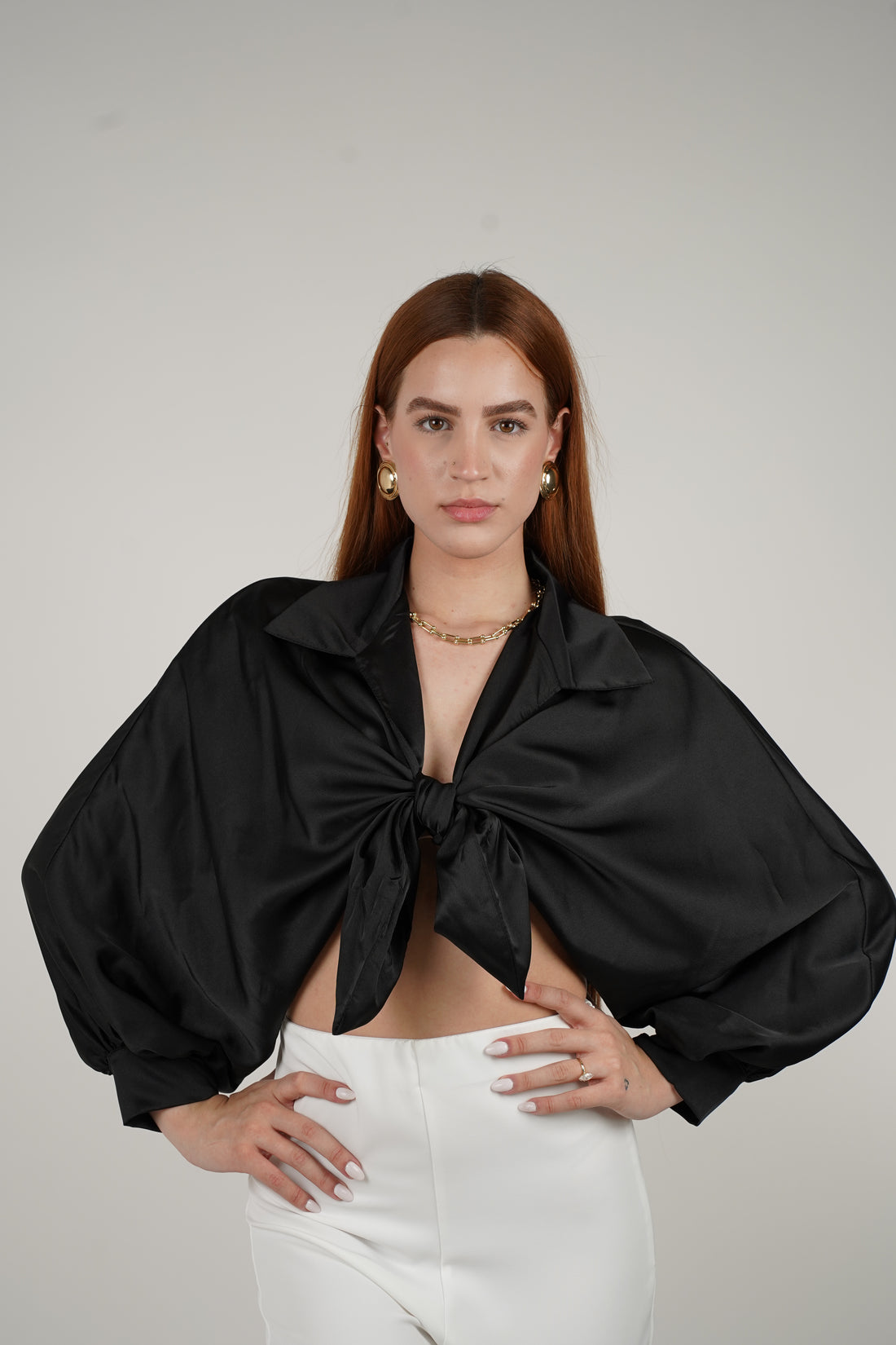 Blusa de seda Agatha