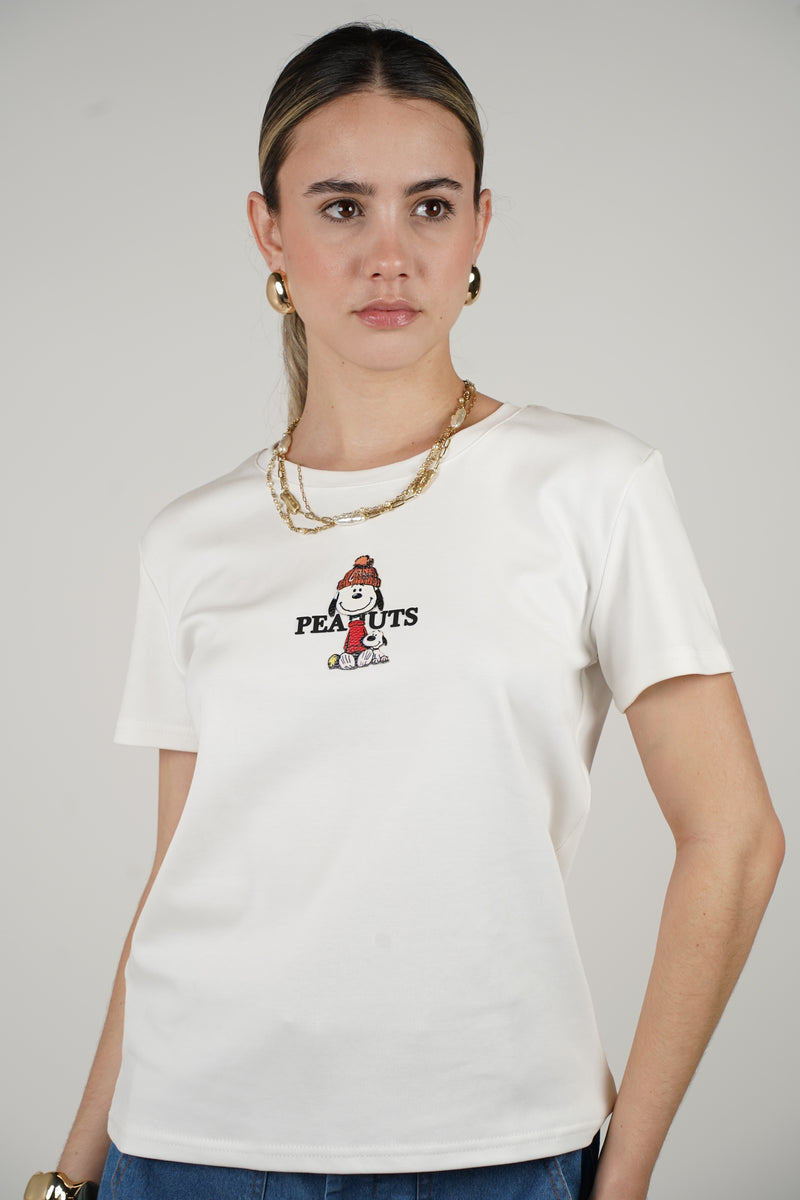 Peanut Top – Playful Graphic Tee with Peanuts Character