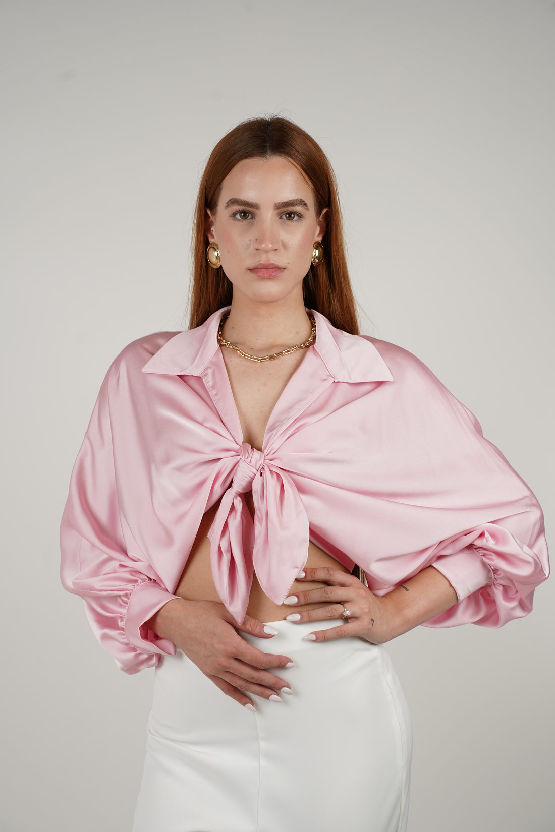 Blusa de seda Agatha