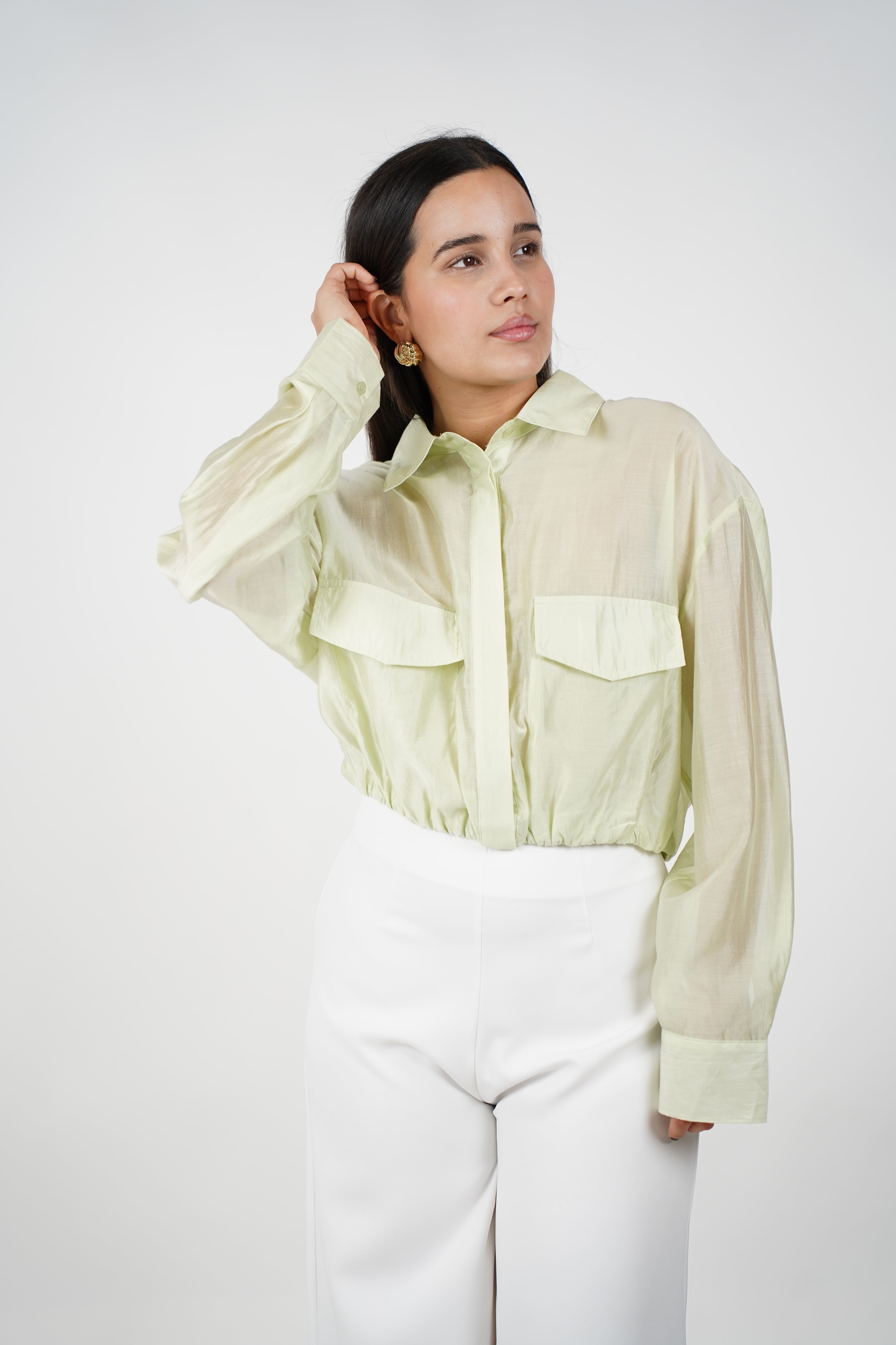 Ovia Sheer Crop Tops – Light, Airy, and Effortlessly Chic