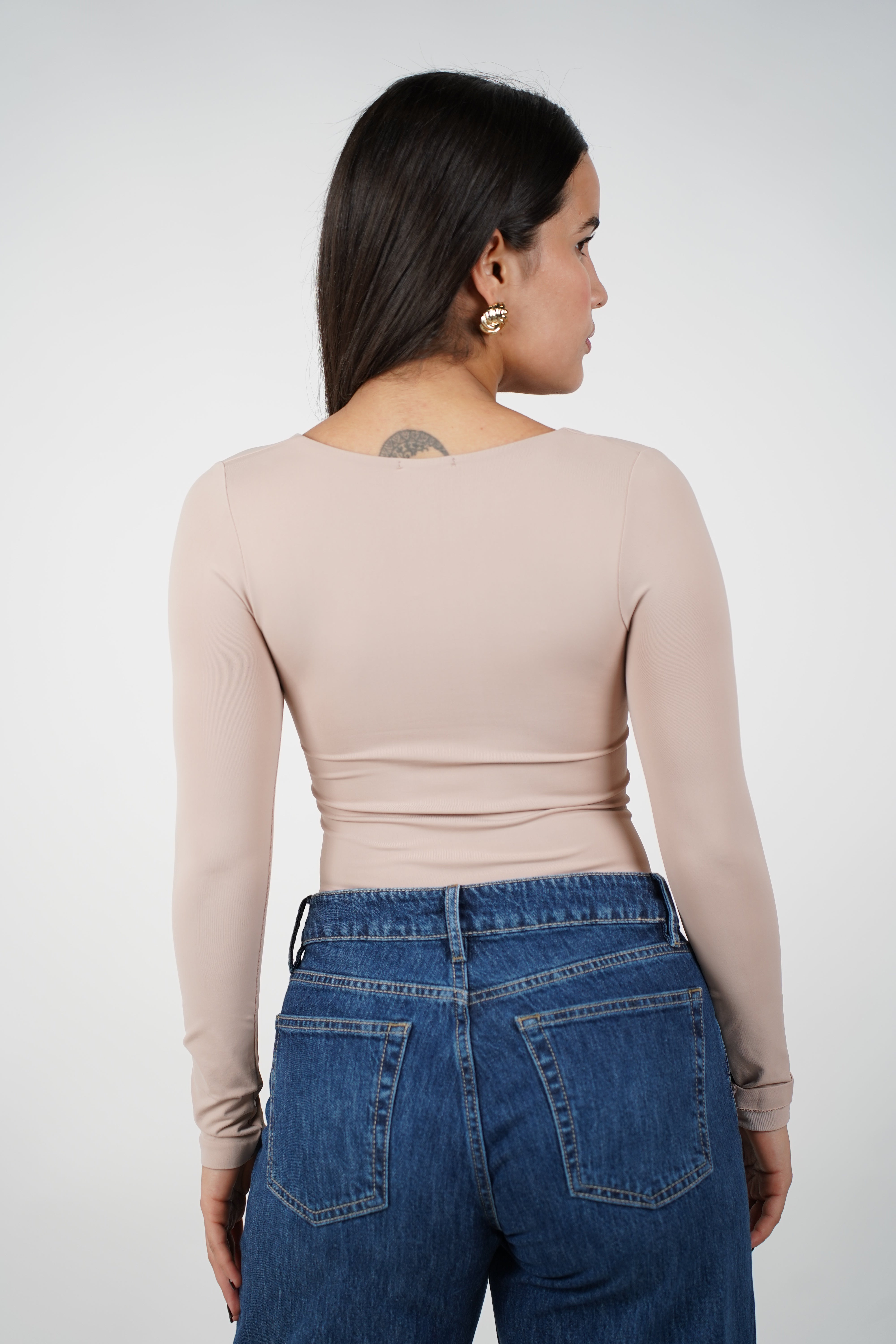 Temi Long Sleeve Basics – Ultra-Soft One-Size Essential