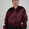 Mardys Bomber Jacket –  Ruched Sleeves