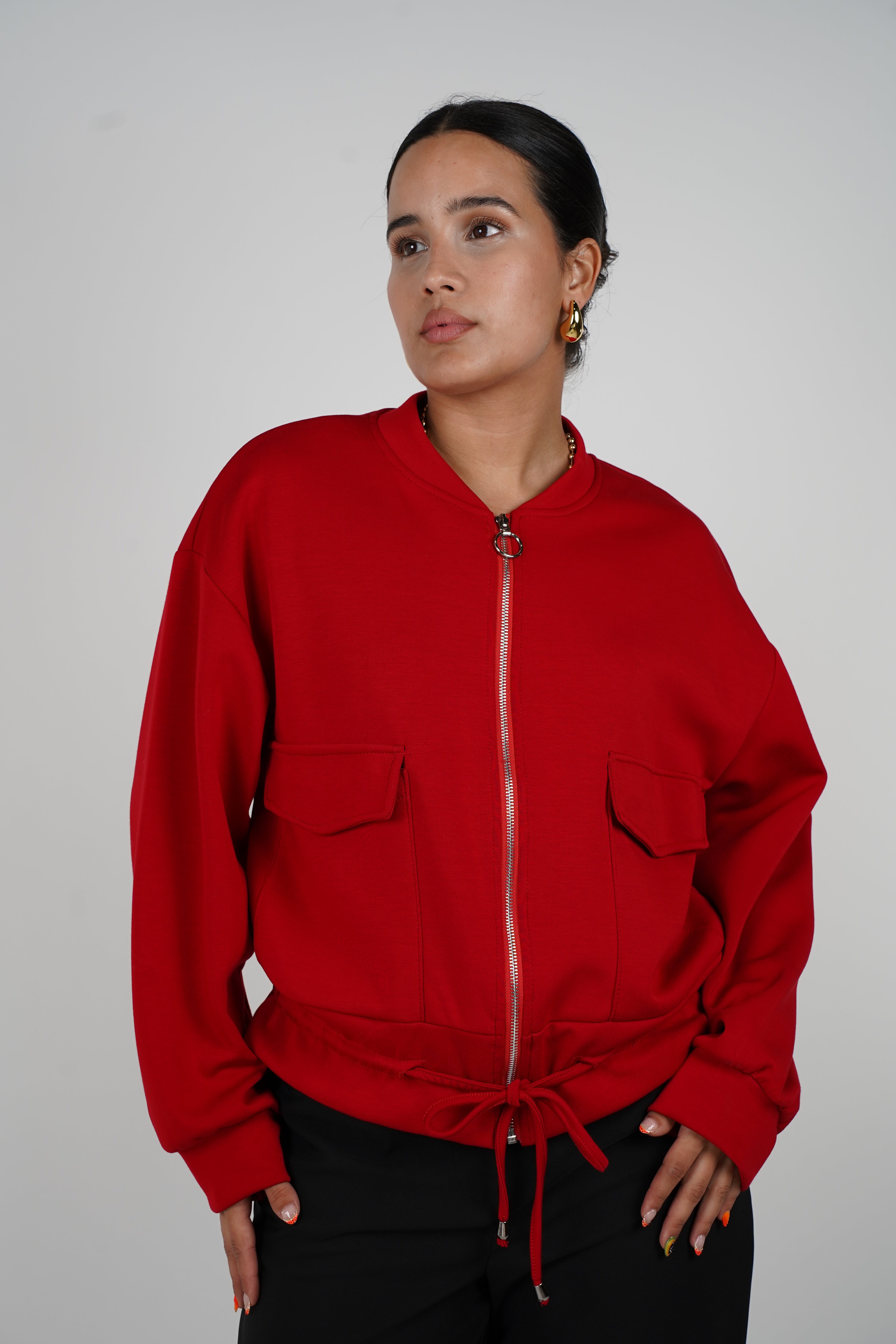 Yalitza Jacket – Sleek Utility with a Feminine Touch
